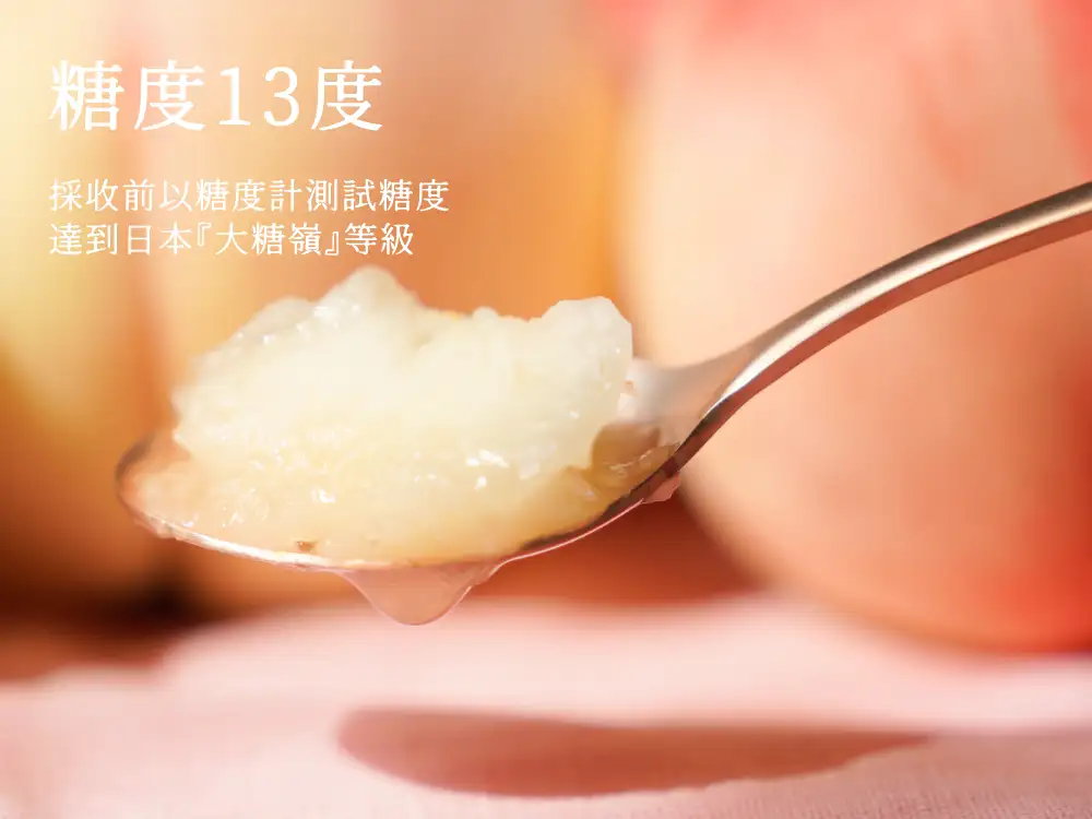 水蜜桃果实特写